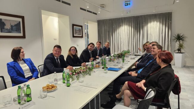 Delovno srečanje DEM – madžarska delegacija